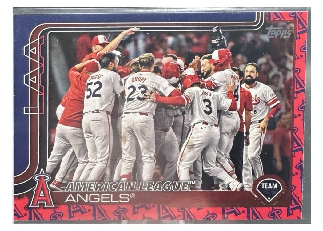 2025 Topps Base Set Los Angeles Angels #85 card