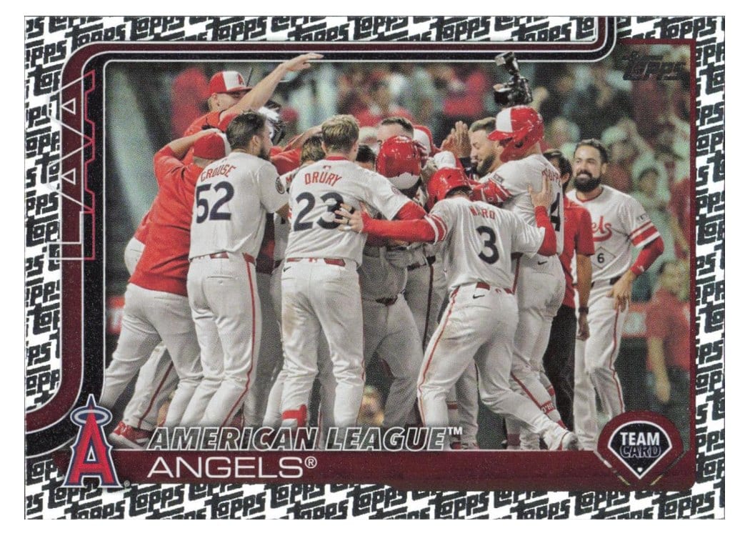 2025 Topps Base Set Los Angeles Angels #85 card