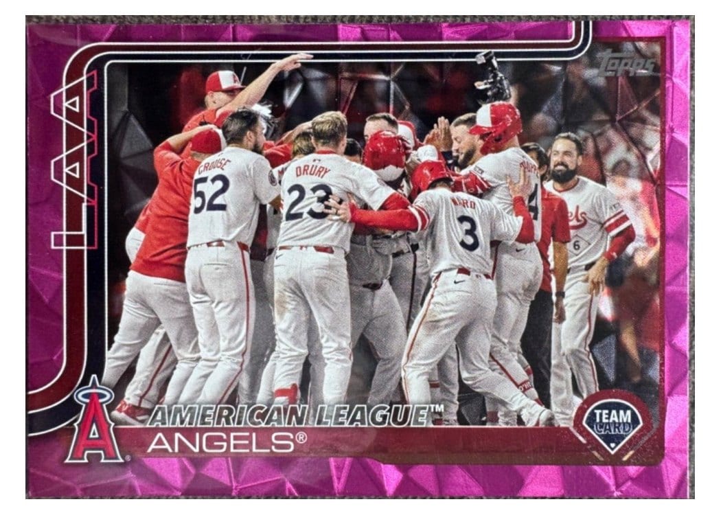 2025 Topps Base Set Los Angeles Angels #85 card