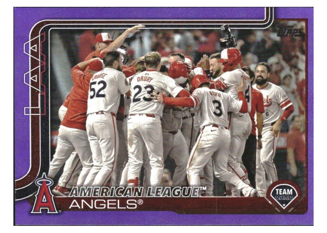 2025 Topps Base Set Los Angeles Angels #85 card