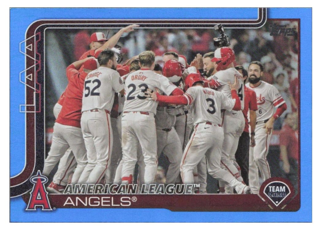 2025 Topps Base Set Los Angeles Angels #85 card