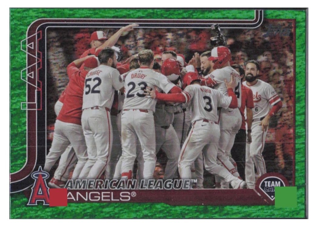 2025 Topps Base Set Los Angeles Angels #85 card