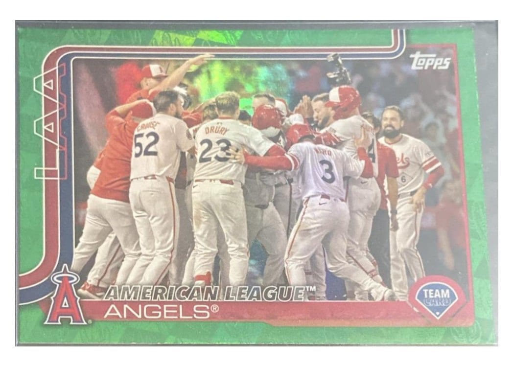 2025 Topps Base Set Los Angeles Angels #85 card