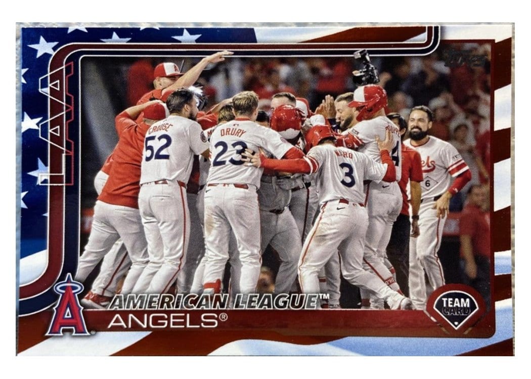 2025 Topps Base Set Los Angeles Angels #85 card