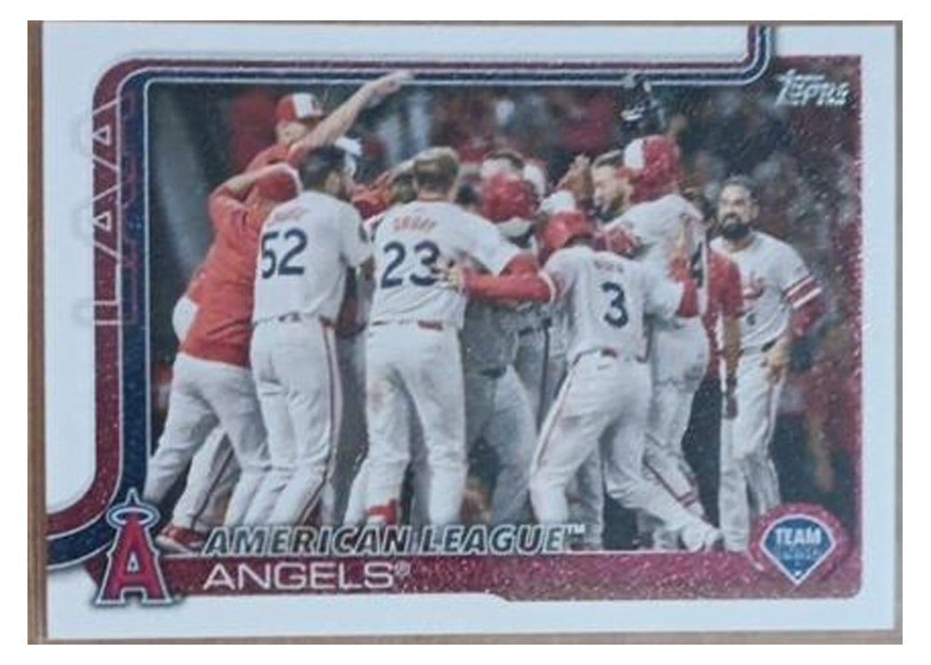 2025 Topps Base Set Los Angeles Angels #85 card