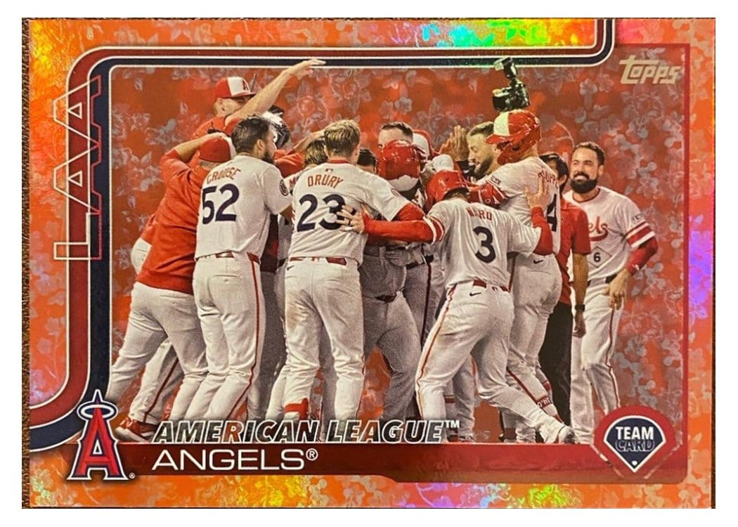 2025 Topps Base Set Los Angeles Angels #85 card