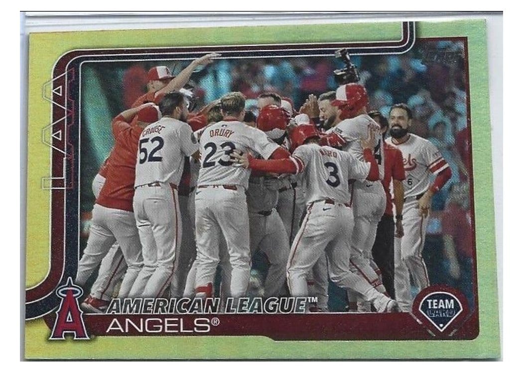 2025 Topps Base Set Los Angeles Angels #85 card