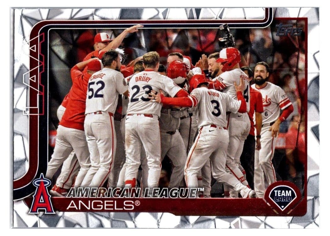 2025 Topps Base Set Los Angeles Angels #85 card