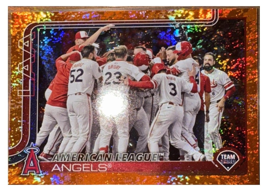 2025 Topps Base Set Los Angeles Angels #85 card