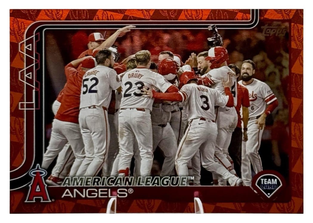 2025 Topps Base Set Los Angeles Angels #85 card