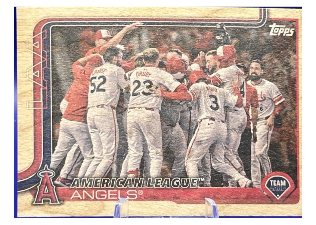 2025 Topps Base Set Los Angeles Angels #85 card