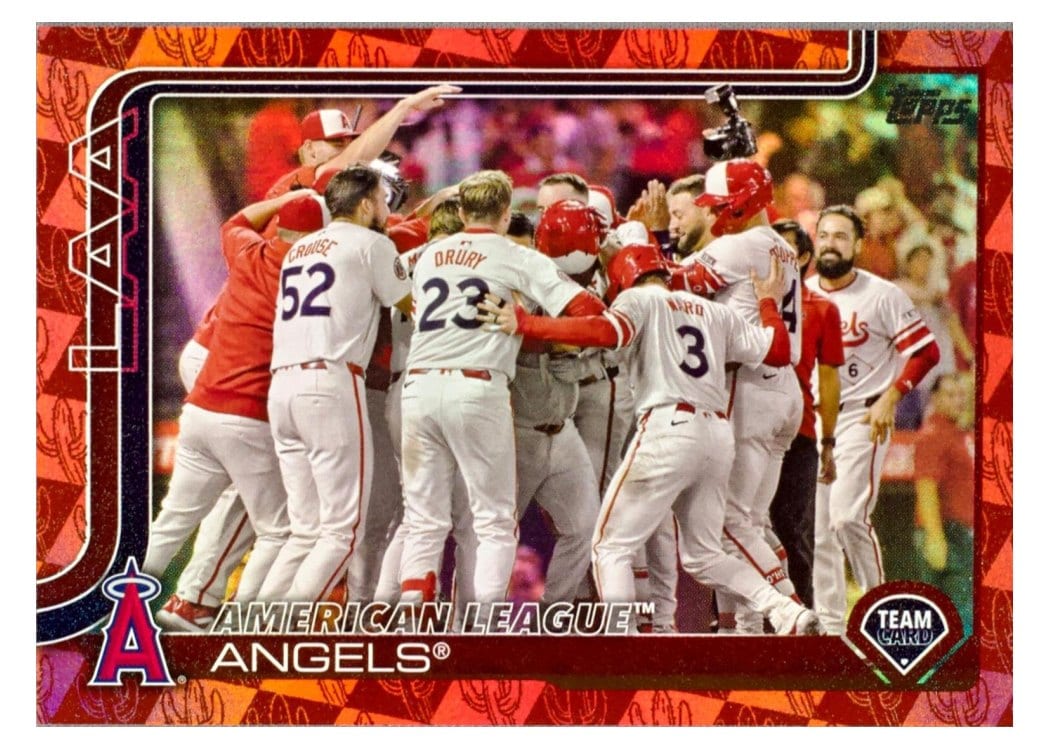 2025 Topps Base Set Los Angeles Angels #85 card
