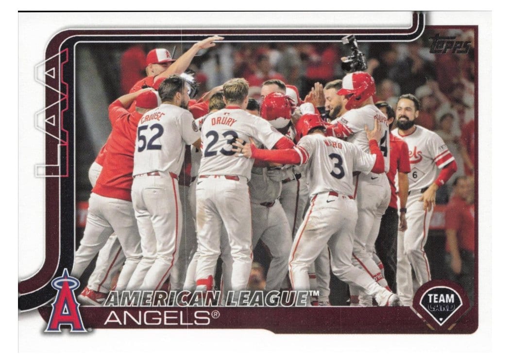 2025 Topps Base Set Los Angeles Angels #85 card