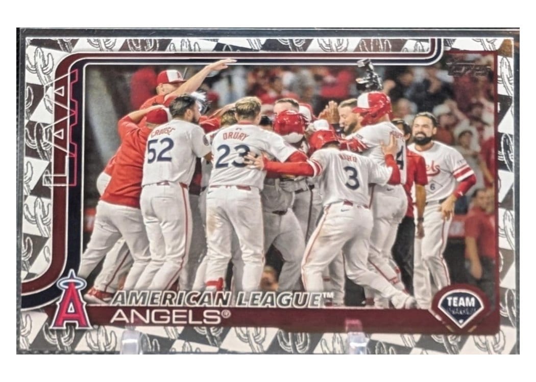 2025 Topps Base Set Los Angeles Angels #85 card