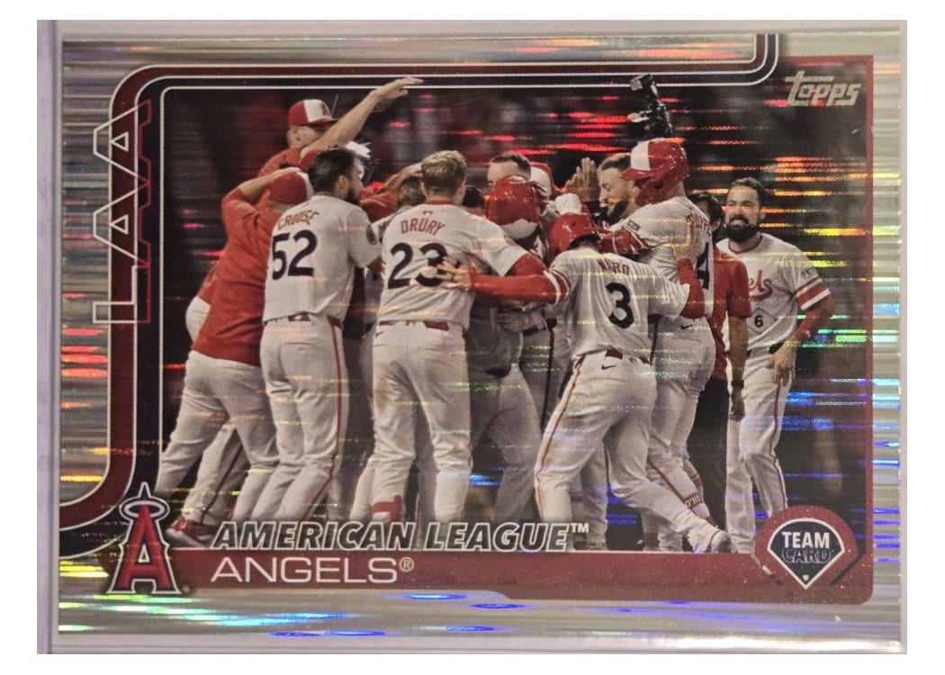 2025 Topps Base Set Los Angeles Angels #85 card