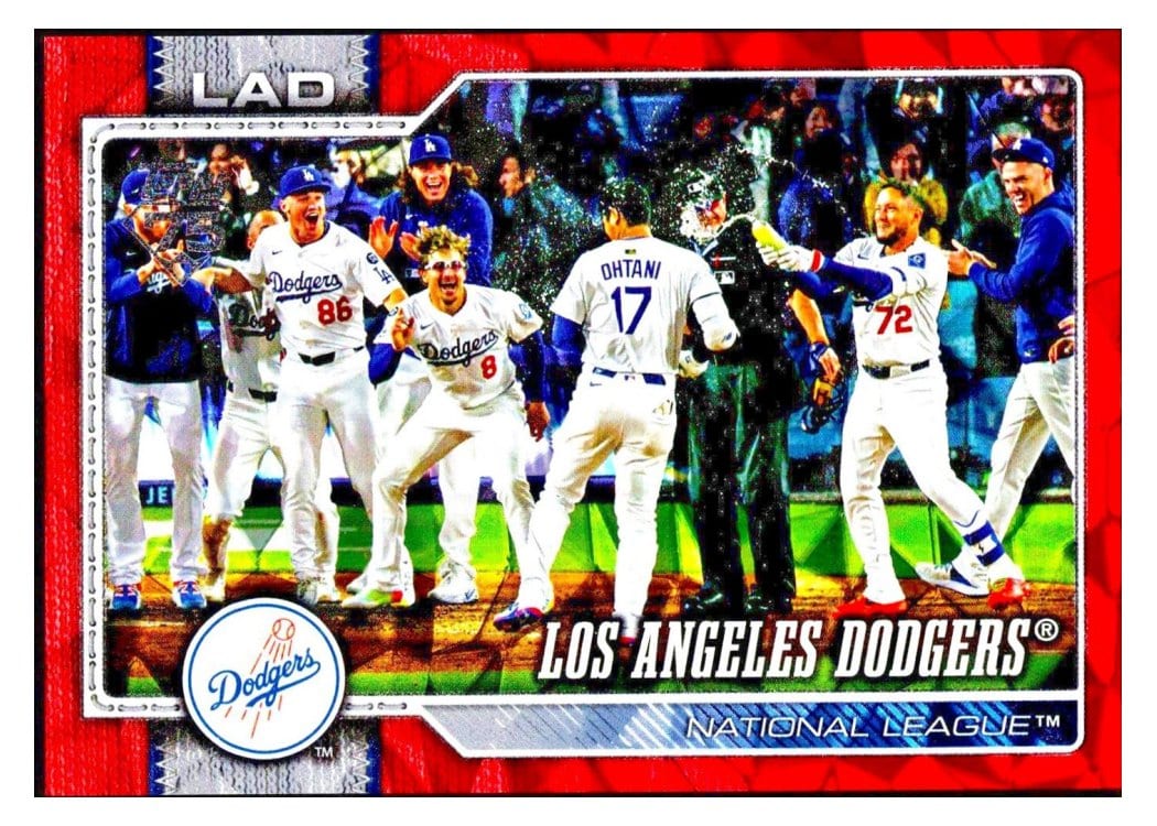 2026 Topps Los Angeles Dodgers #256 card