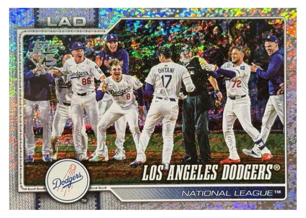 2026 Topps Los Angeles Dodgers #256 card