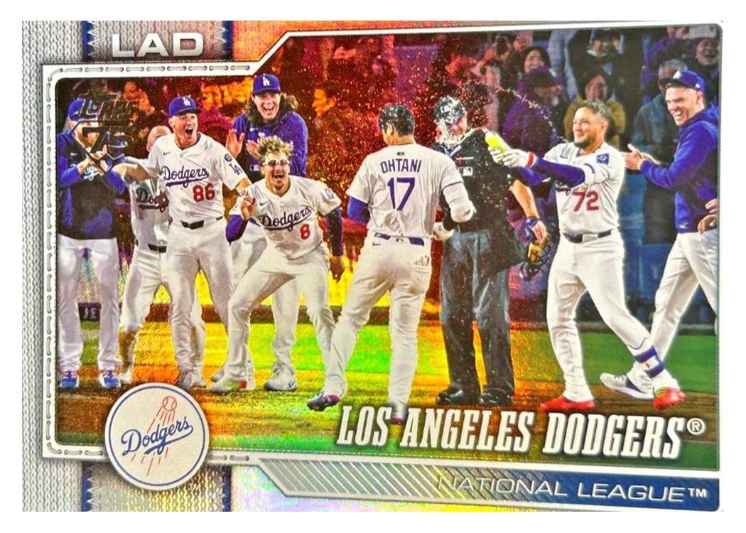2026 Topps Los Angeles Dodgers #256 card