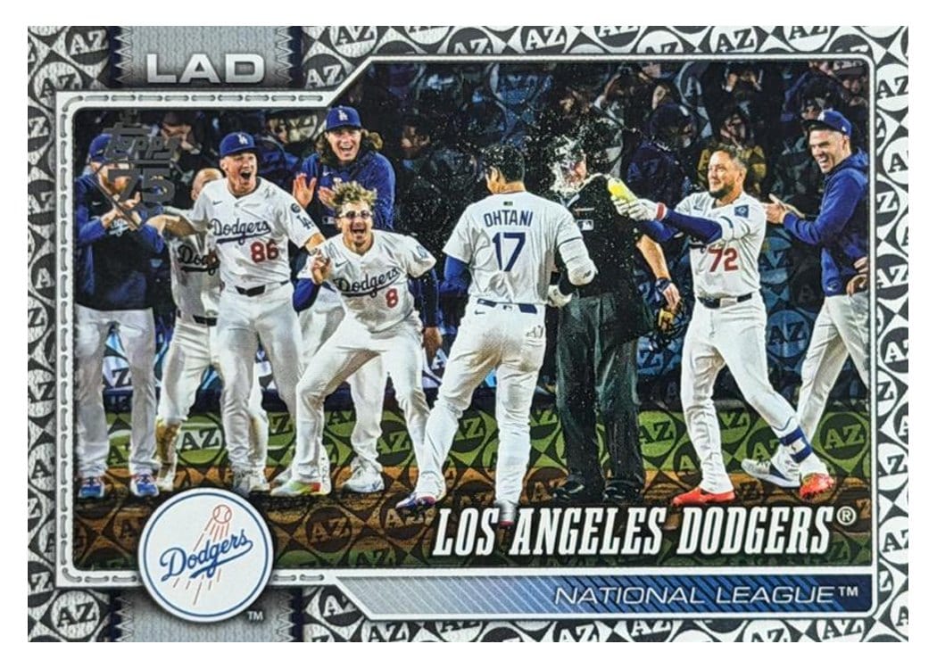 2026 Topps Los Angeles Dodgers #256 card