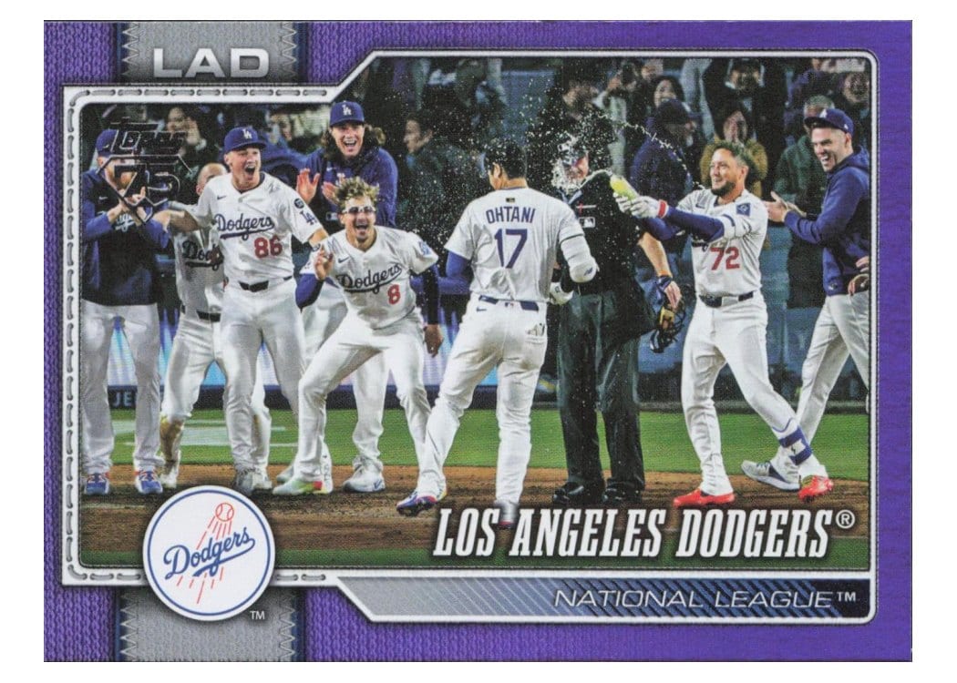2026 Topps Los Angeles Dodgers #256 card