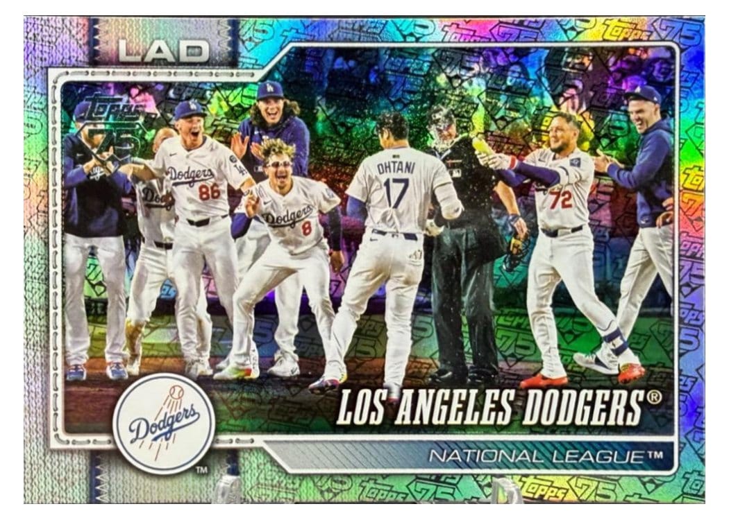 2026 Topps Los Angeles Dodgers #256 card
