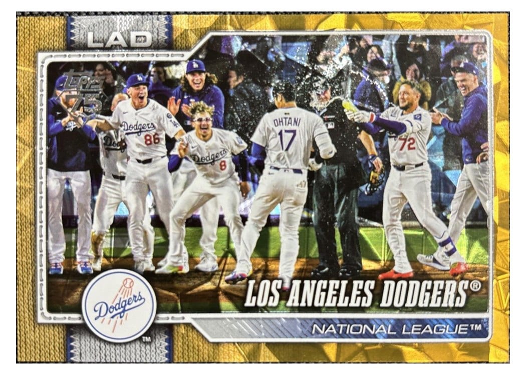 2026 Topps Los Angeles Dodgers #256 card