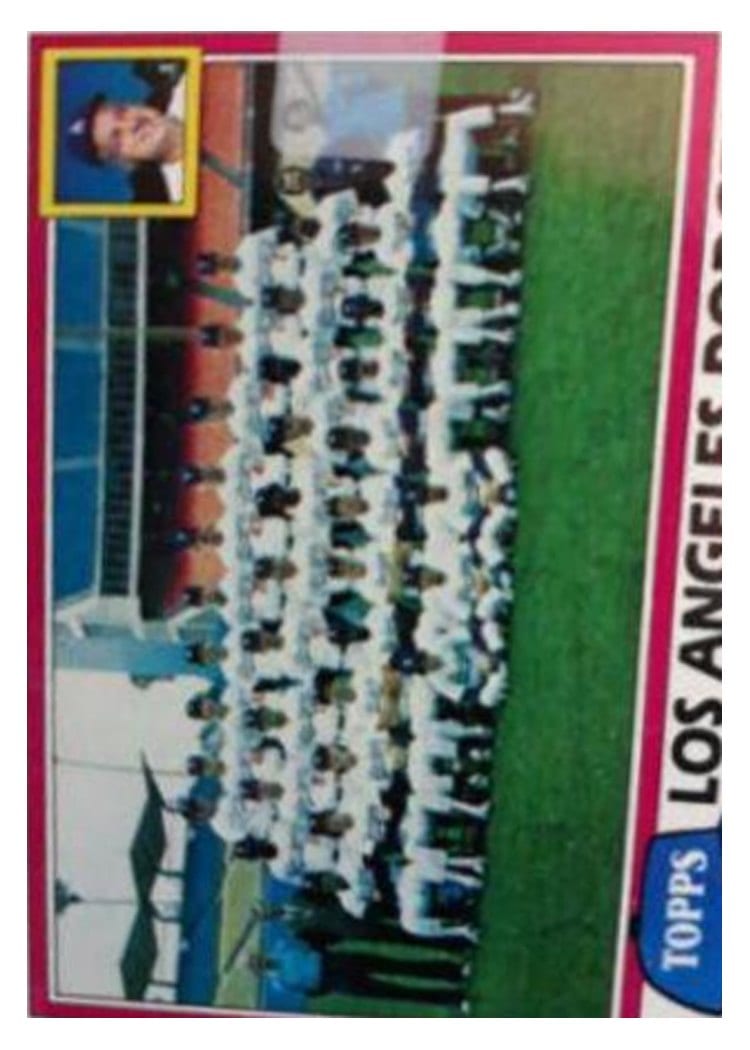 1981 Topps Los Angeles Dodgers / Tom Lasorda #679 card