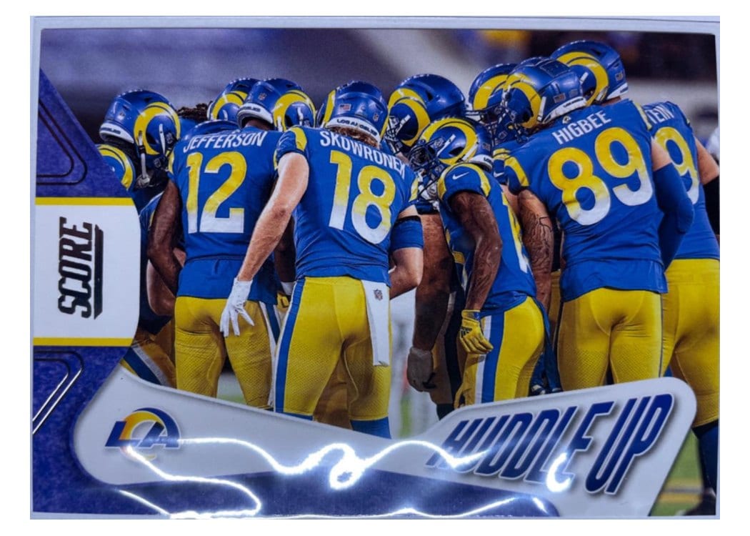 2023 Score Huddle Up Los Angeles Rams #15 card