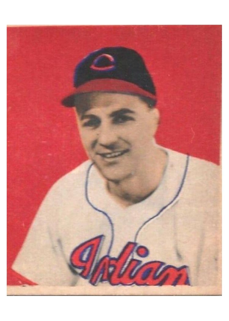 1949 Bowman Lou Boudreau #11 card