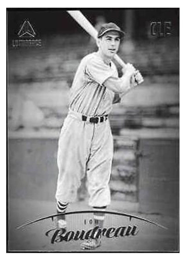 2023 Panini Chronicles Luminance Lou Boudreau #21 card