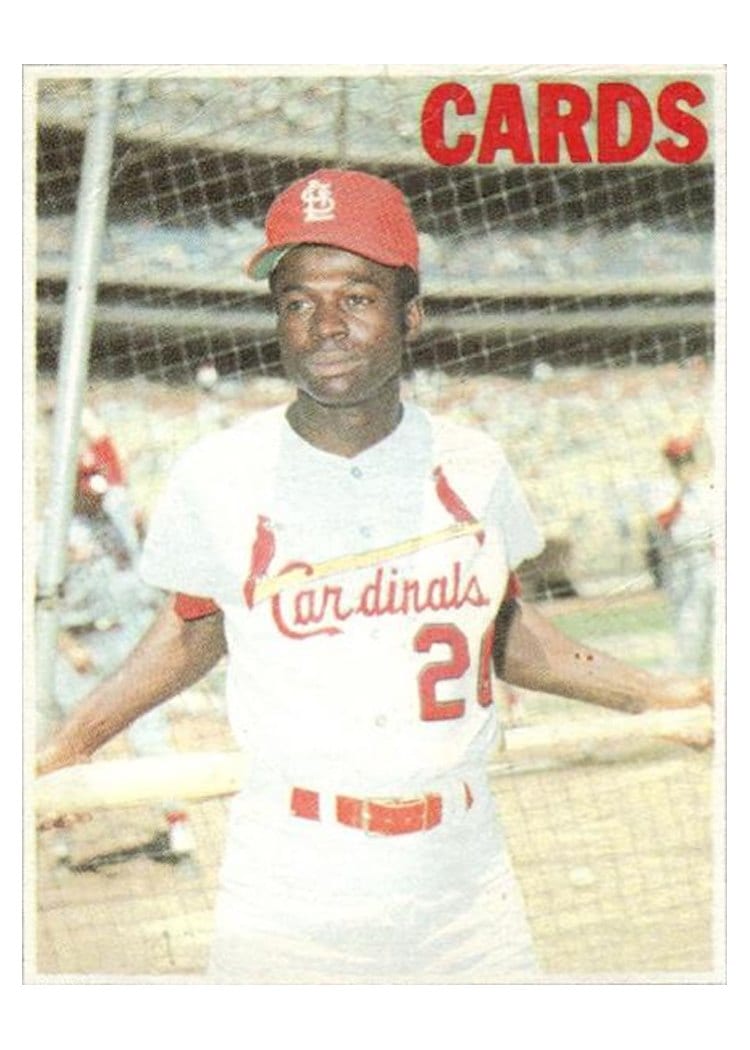 1970 Topps Lou Brock #330 card