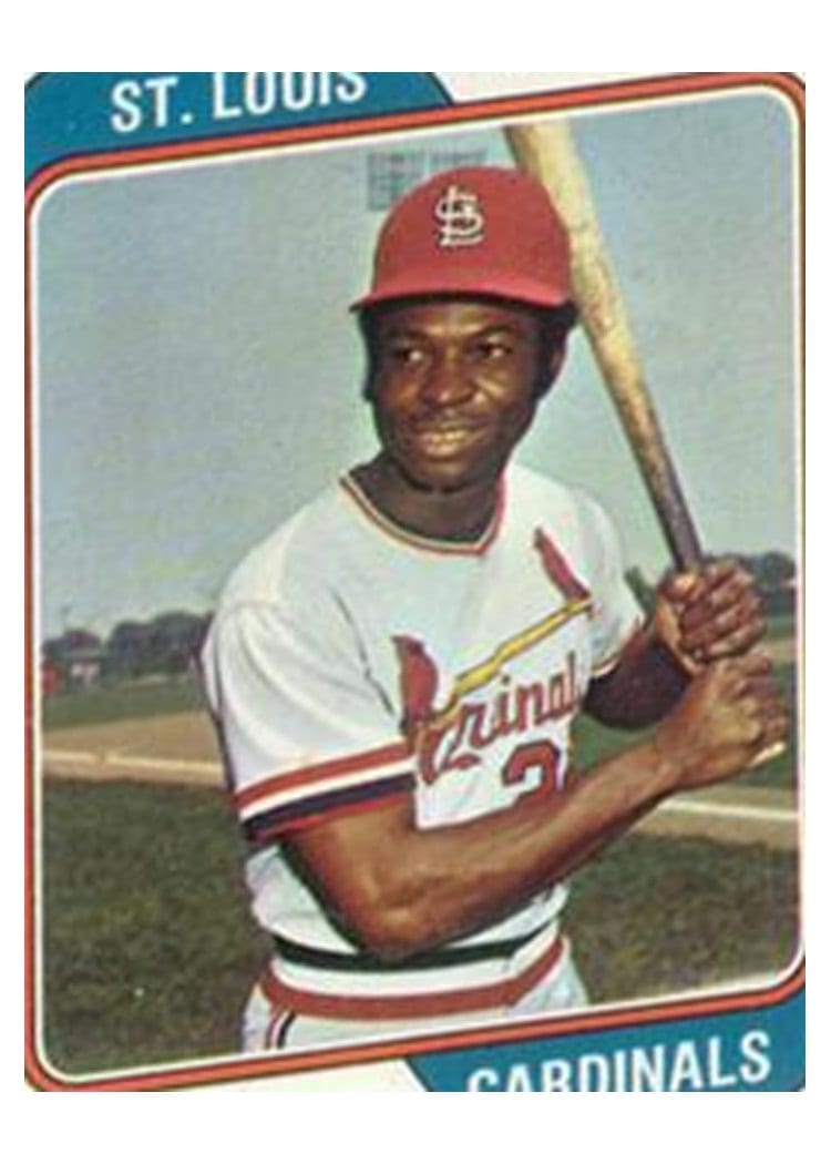 1974 Topps Lou Brock #60 card