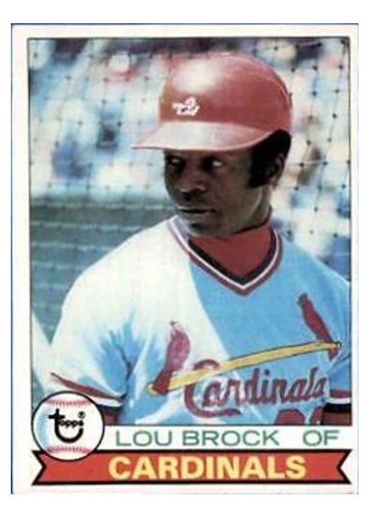 1979 Topps Lou Brock #665 card