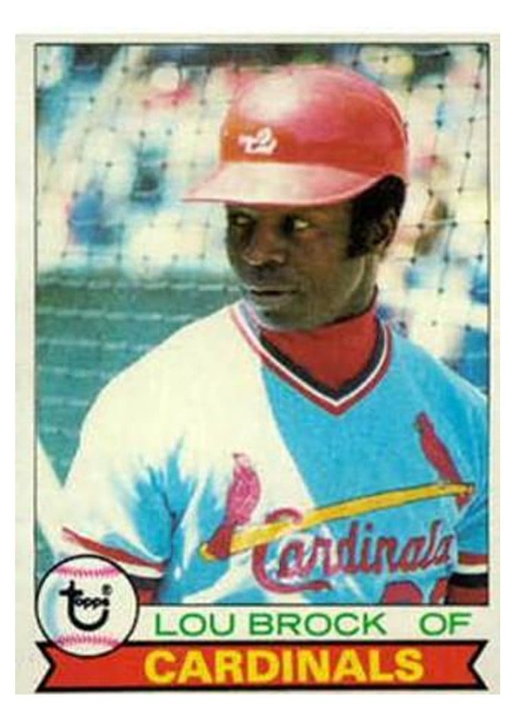1979 Topps Base Set Lou Brock #665 card