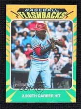 2024 Topps Heritage Mini Baseball Flashbacks Lou Brock #BF-10