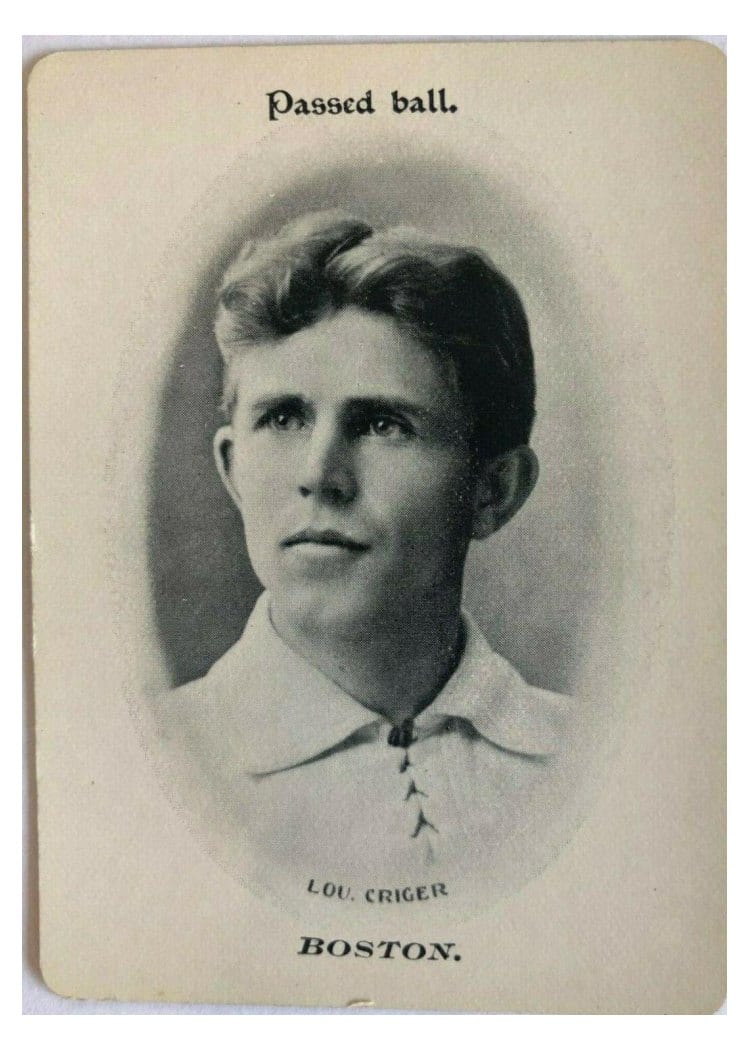 1906 Fan Craze AL Lou Criger card