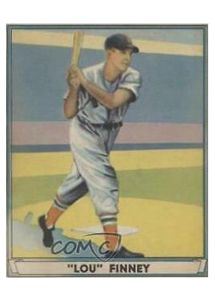 1941 Play Ball Lou Finney #30 card