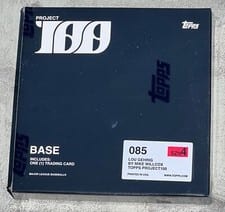 2023 Topps Project 100 Base Set Lou Gehrig #85 card