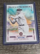 2025 Panini Boys of Summer Base Set Lou Gehrig #30 card