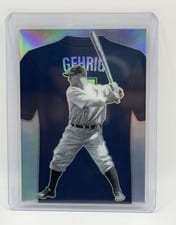 2025 Panini Crusade Numbers Lou Gehrig #7 card