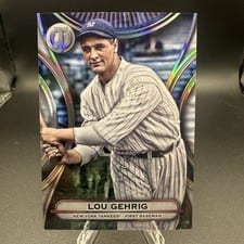 2025 Topps Tribute Base Set Lou Gehrig #54 card