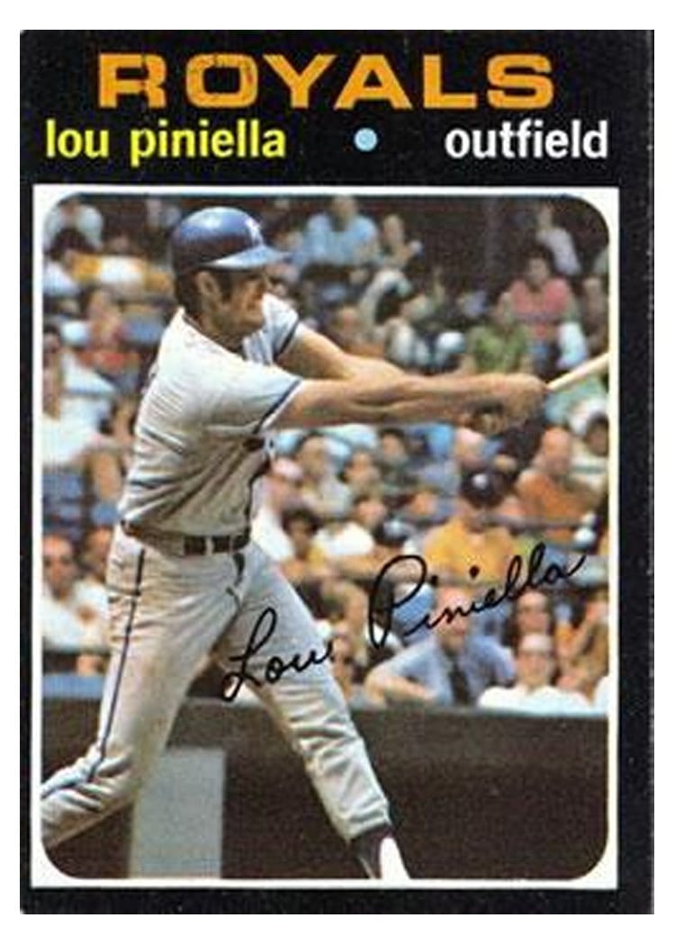 1971 Topps Lou Piniella #35 card