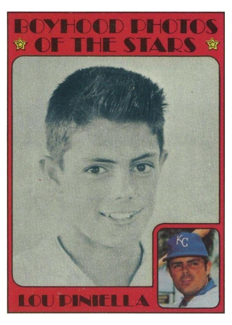 1972 Topps Lou Piniella #491 card