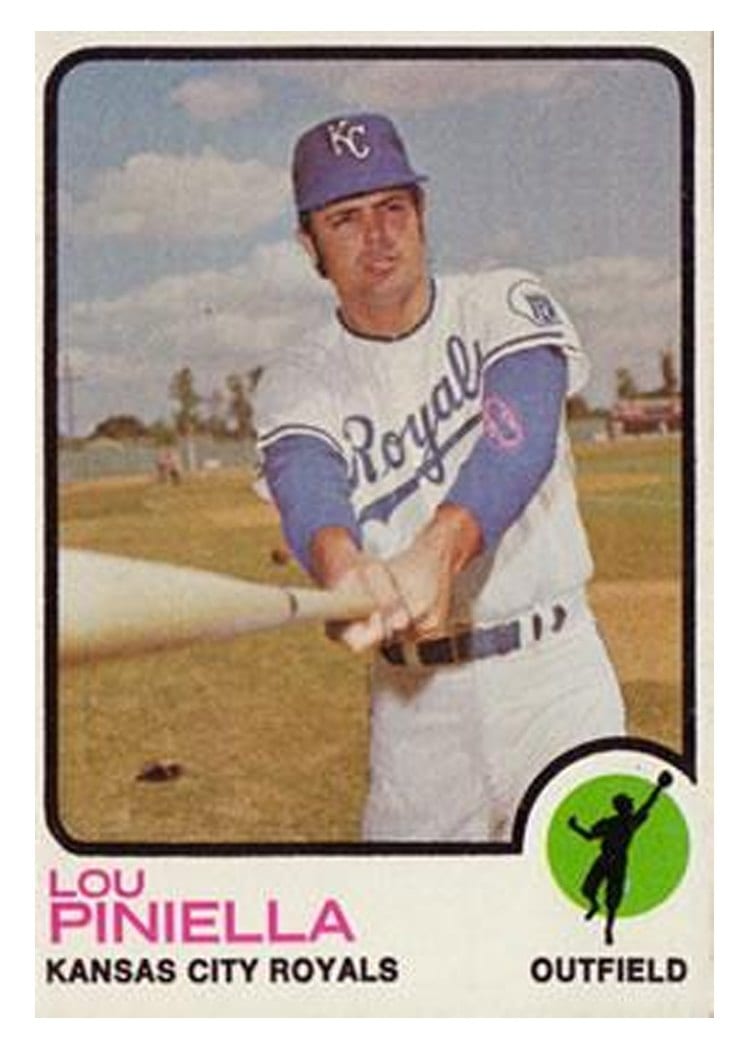 1973 Topps Lou Piniella #140 card