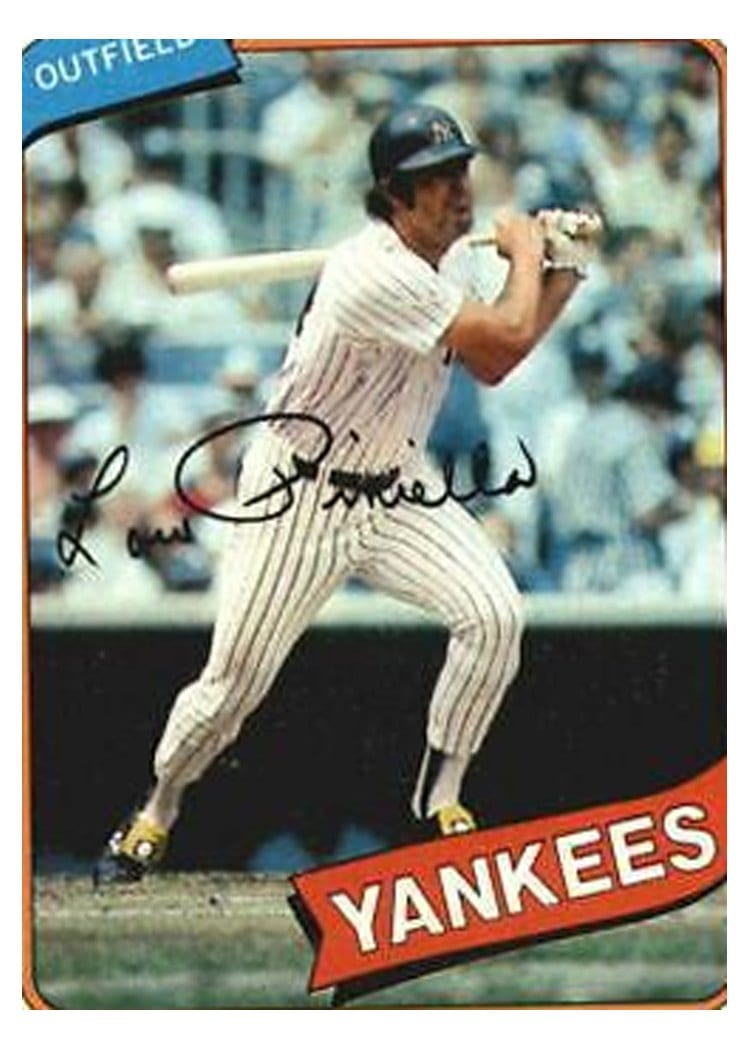 1980 Topps Lou Piniella #225 card