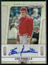 2024 Panini Prizm Throwback Signatures Lou Piniella #5 card