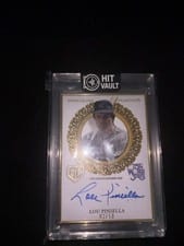 2025 Topps Gilded Collection Gilded Champions Autographs Lou Piniella #GCH-LP card