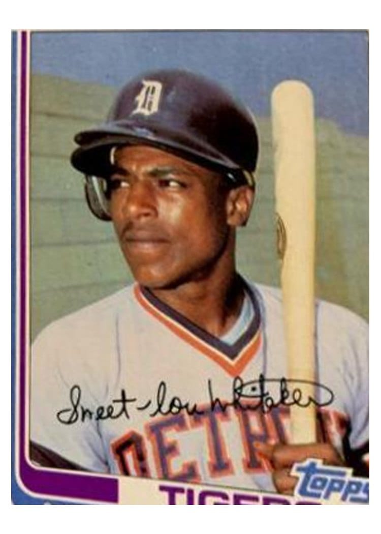 1982 Topps Lou Whitaker #39