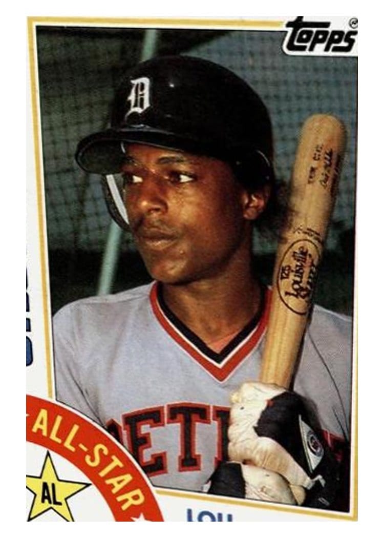 1984 Topps Lou Whitaker #398 card