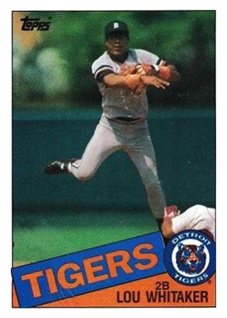 1985 Topps Lou Whitaker #480